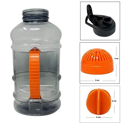 Gym Gallon Shaker Bottle 1.5L - Leakproof Protein Shaker, Pre Workout & BCAAs Sipper