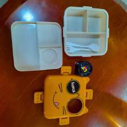 3-Part Double-Deck Lunch Box