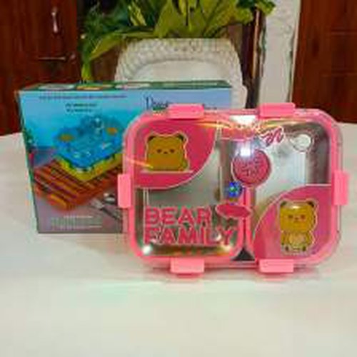 Bear Teddy Lunch Box [Sus-304]