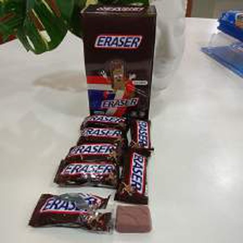 Chocolate Eraser Box [1 Box Contains - 20 Pcs]