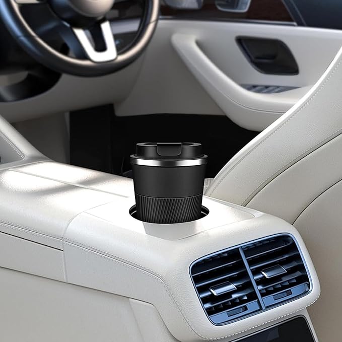 Insulated Coffee Travel Mug 380ml - Stainless Steel Vacuum Tumbler with Spill Proof Lid, Double Wall, Hot & Cold