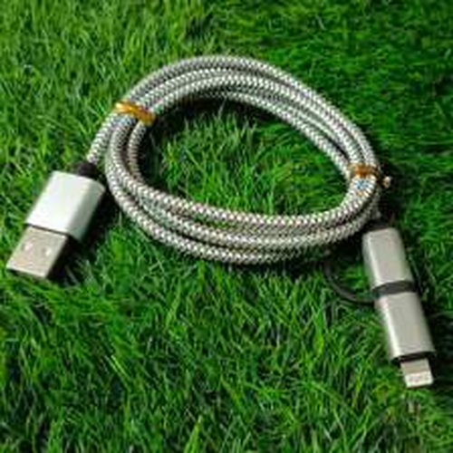 Lightning Apple 2 In 1 Cable